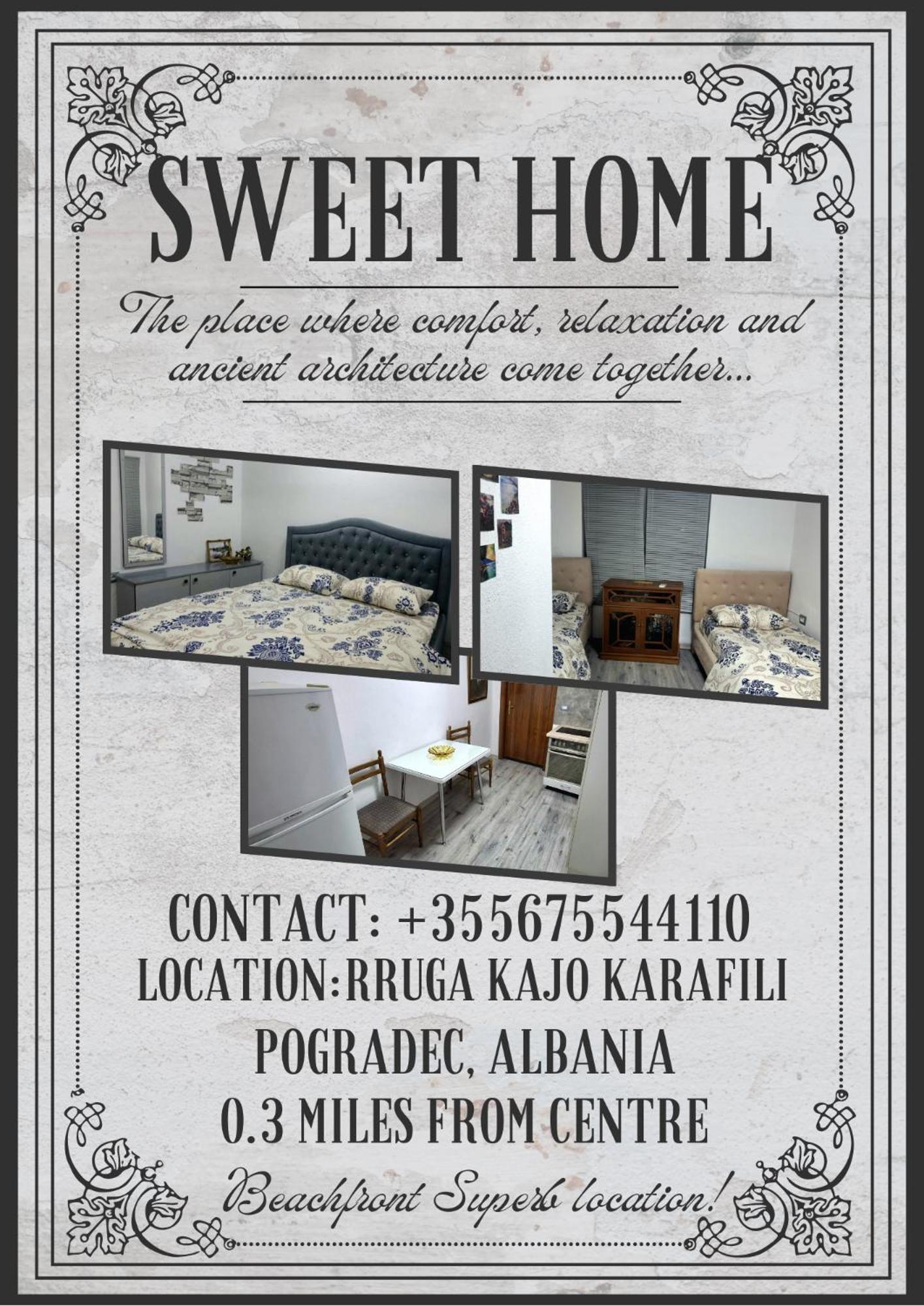 Sweet Home Pogradec Zewnętrze zdjęcie