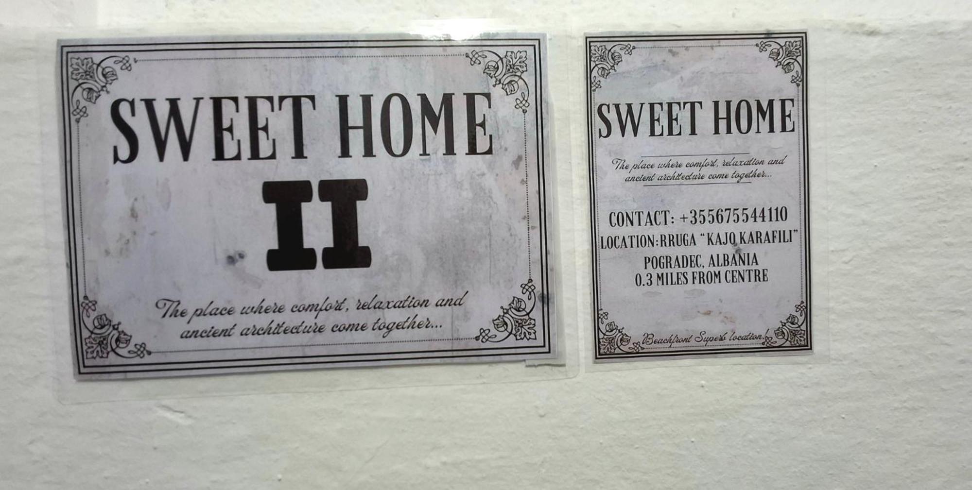 Sweet Home Pogradec Zewnętrze zdjęcie
